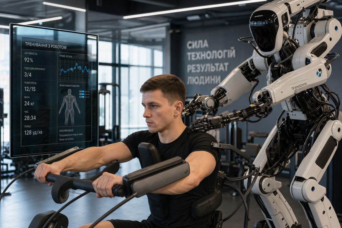 Роботизовані тренажери у спортзалах