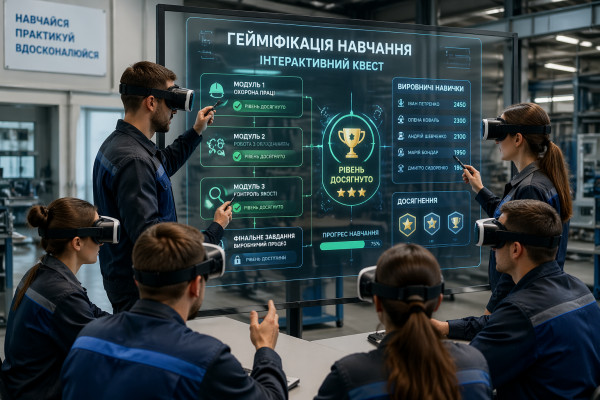 Гейміфікація у навчанні робітників - 1
