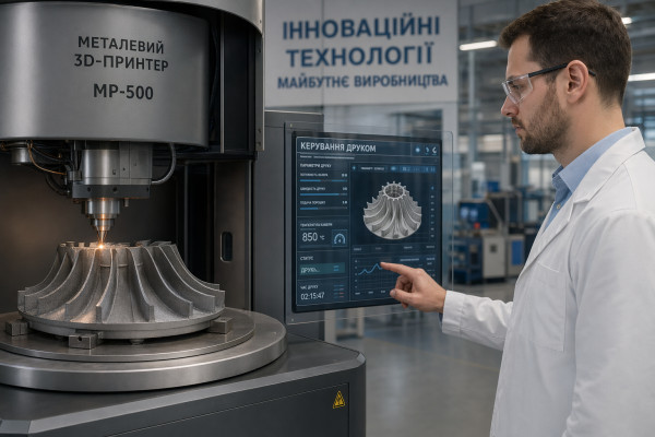 Технології 3D‑друку в промисловості - 1