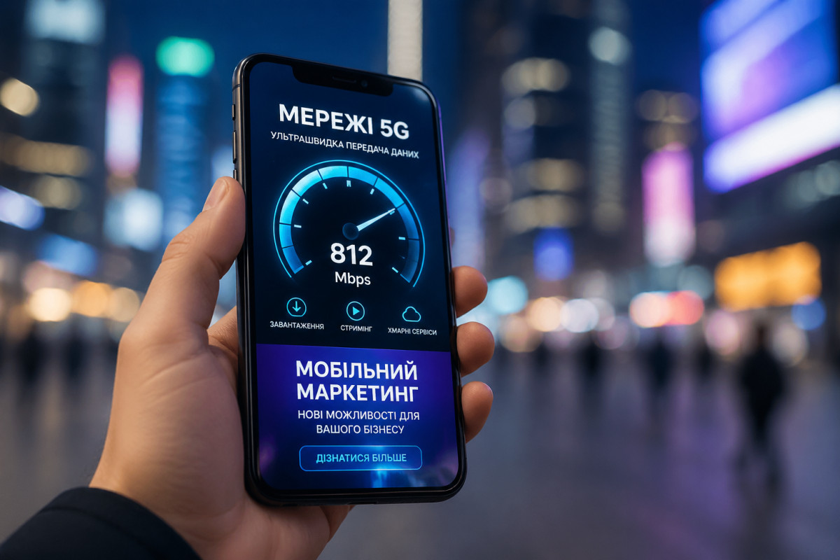 П’яте покоління мереж і мобільний маркетинг