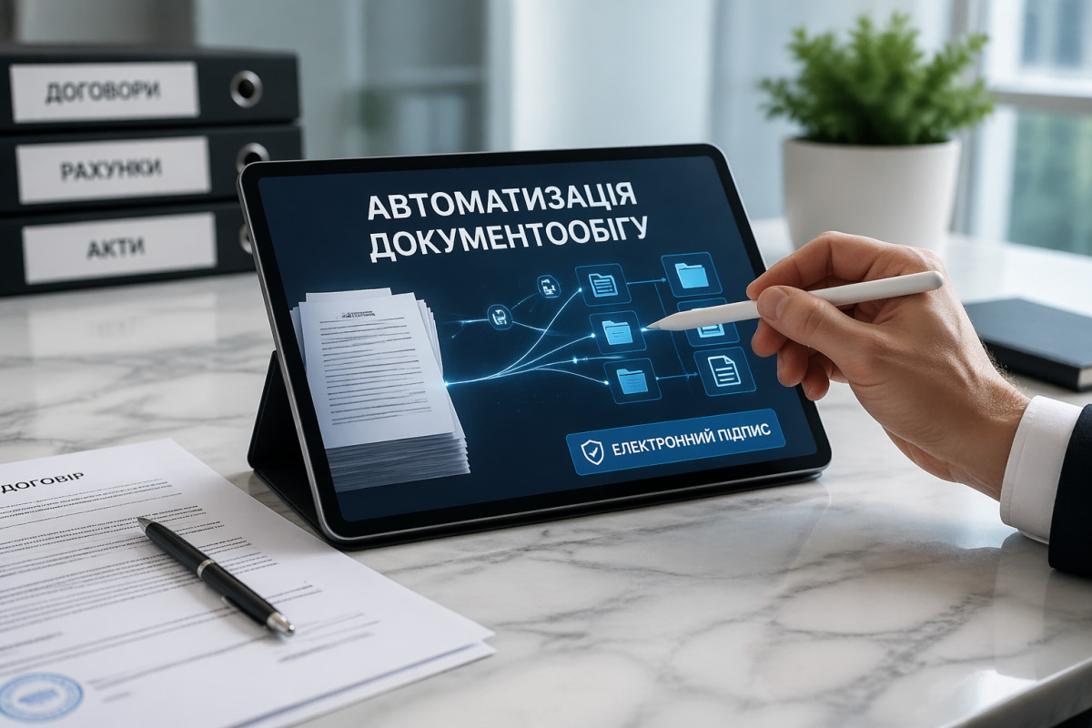 Автоматизація документообігу в діяльності компаній