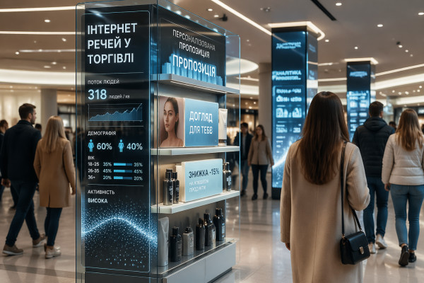 Інтернет речей у сфері торгівлі - 1