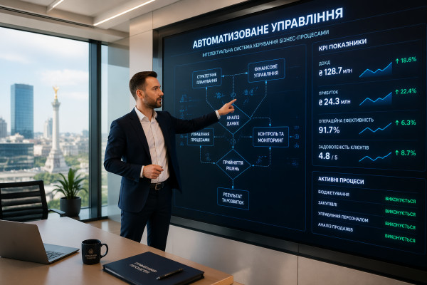 Автоматизовані системи управління в компаніях - 1