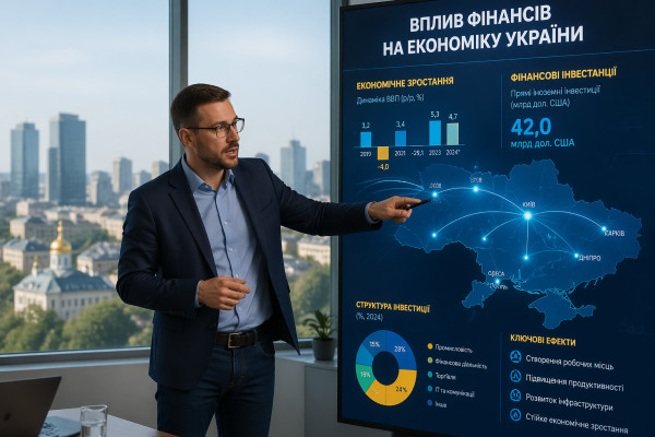 Вплив фінансів на економіку України - 1