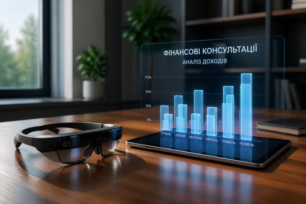 Доповнена реальність у фінансових консультаціях